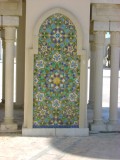 II. Hassan mecset, a nyugati arab kultra bszkesge - II. Hassan mecset gynyr csempi