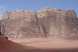 Wadi Rum - a hold vlgye   